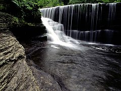 Upper Greeter Falls, Cumberland Plateau, Tennessee